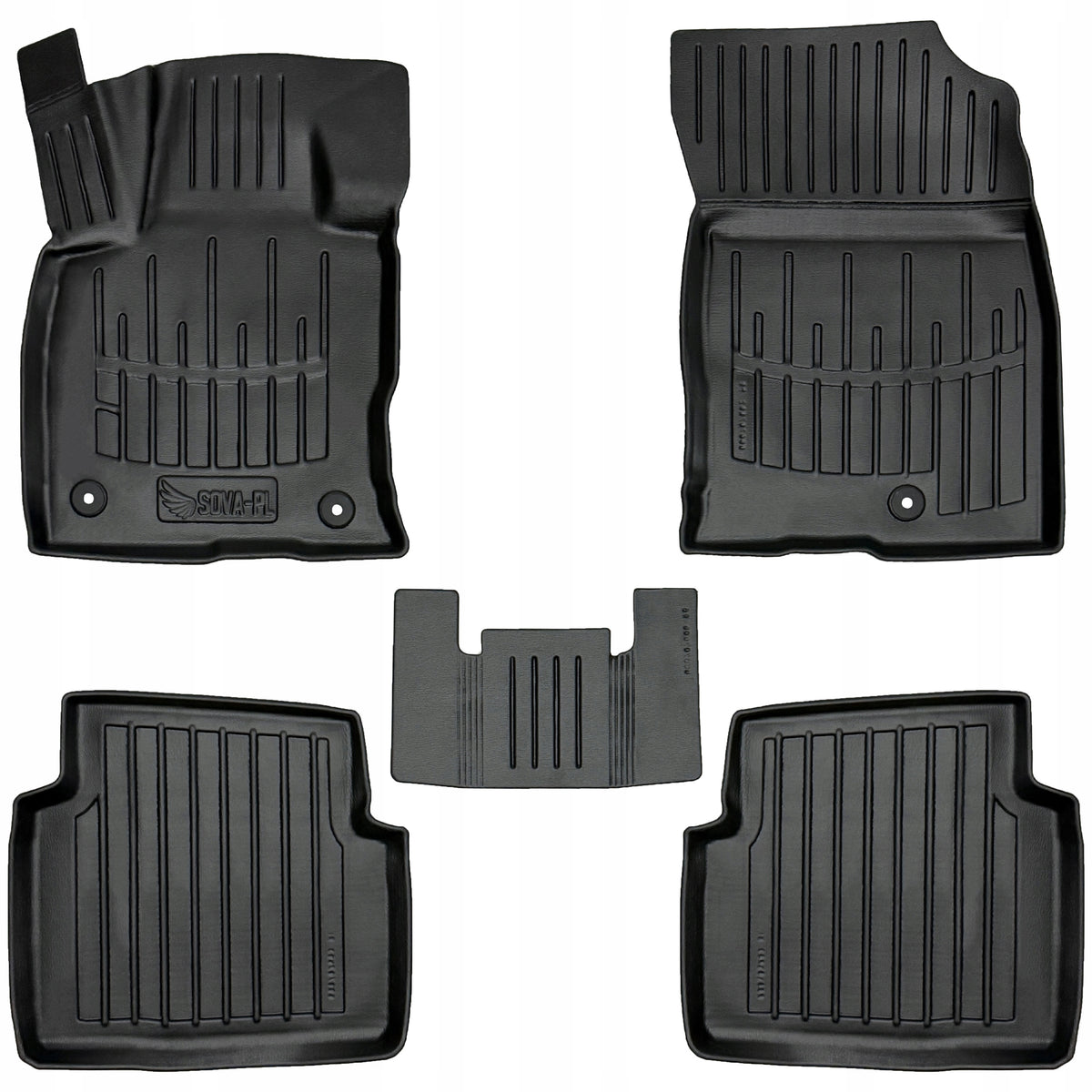 3D rubber mats for Ford Kuga III (since 2019) except Plug-in version => Packaging status original