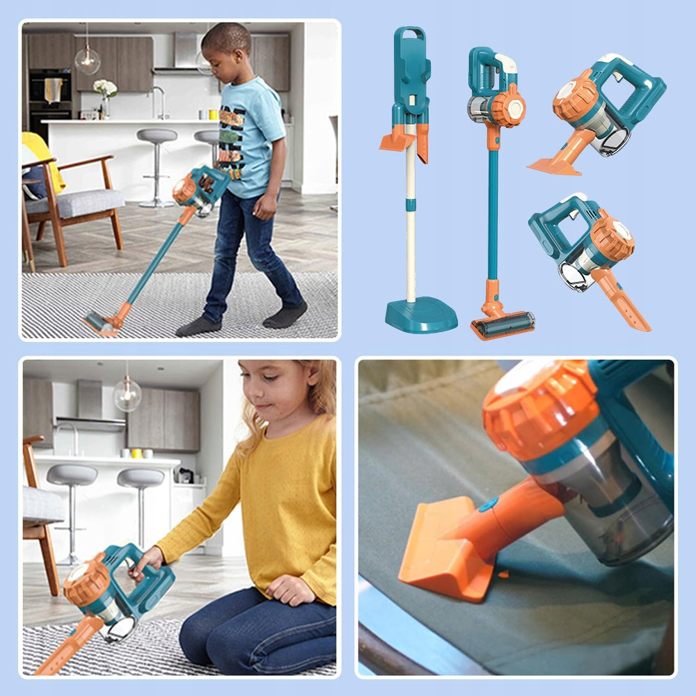 3IN1 CHILDREN'S VACUUM CLEANER TOY WITH INTERCHANGEABLE TIPS REALISTIC FUN Series 6TY1867BU341242