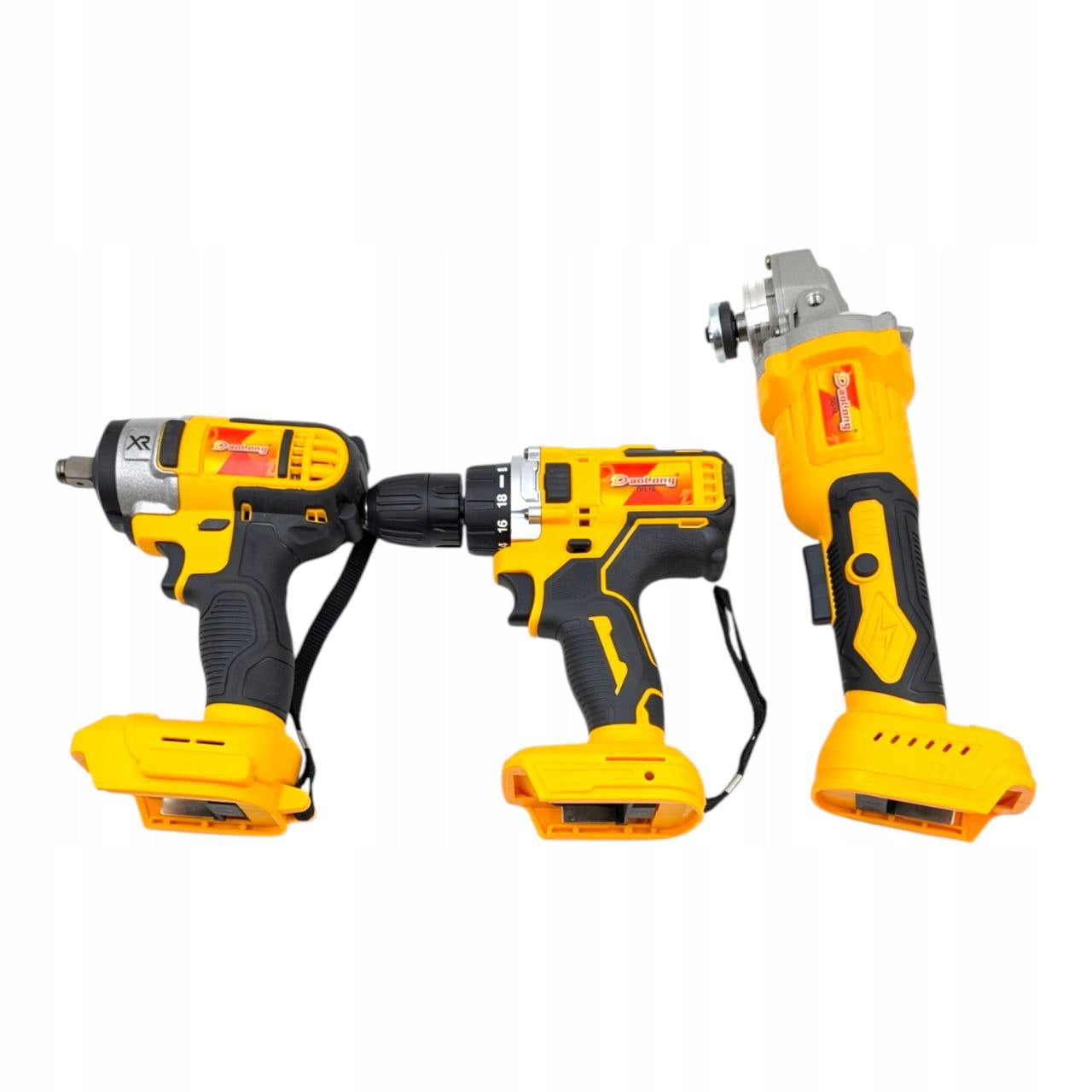 3IN1 POWER TOOL KIT - ANGLE GRINDER + IMPACT WRENCH + SCREWDRIVER Brand DaoLong