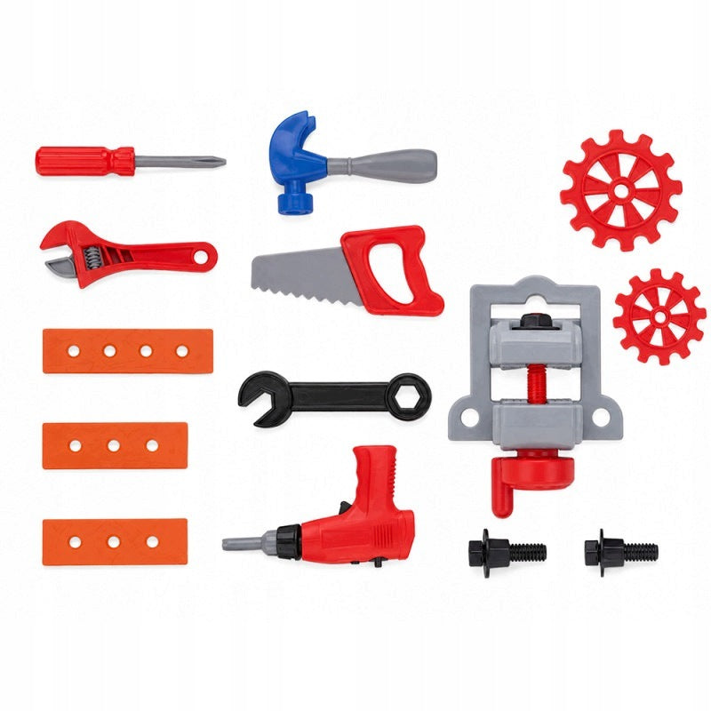 3IN1 TOOL WORKSHOP WITH DRILL AND TOOLS DIY SUITCASE Manufacturer code Warsztat dla dzieci-009-W077