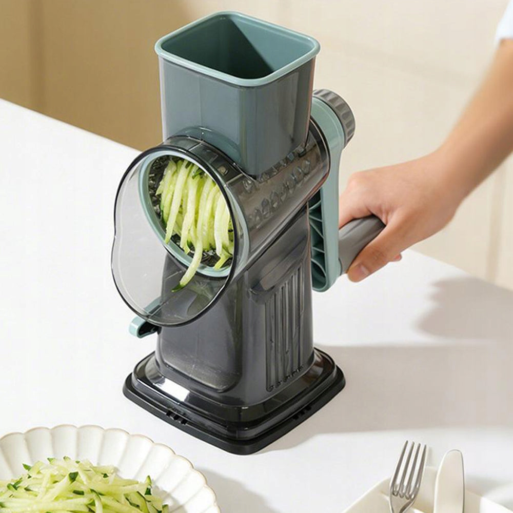3IN1 VEGETABLE GRATER 3 TIPS SET Dominant color gray