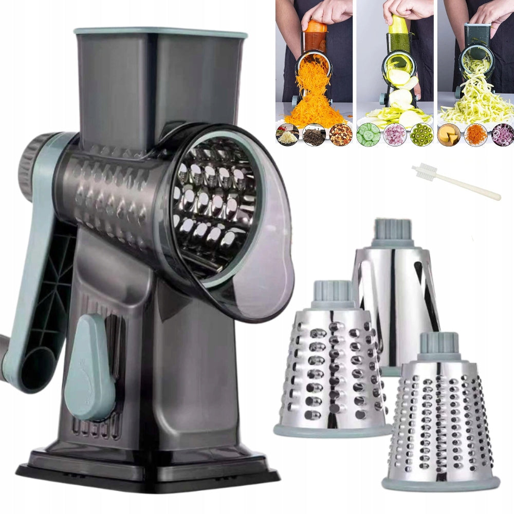 3IN1 VEGETABLE GRATER 3 TIPS SET