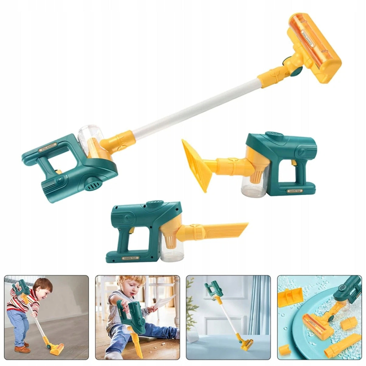 3IN1 VERTICAL VACUUM CLEANER KIDS SUCTION FUNCTION WIRELESS SOUND