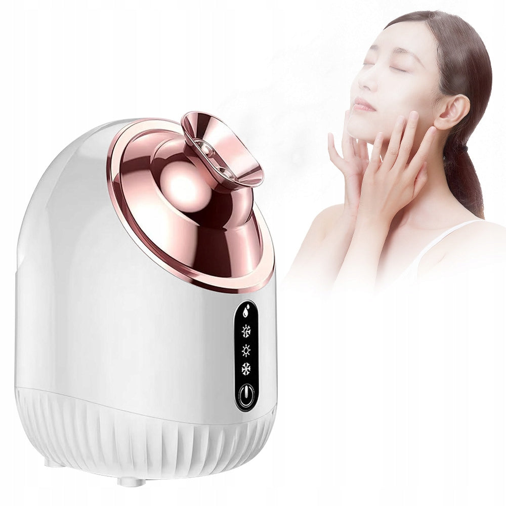 3IN1 WHITE COMPACT FACE HUMIDIFIER PERFECT FOR BEDROOM AND BATHROOM Medical device no