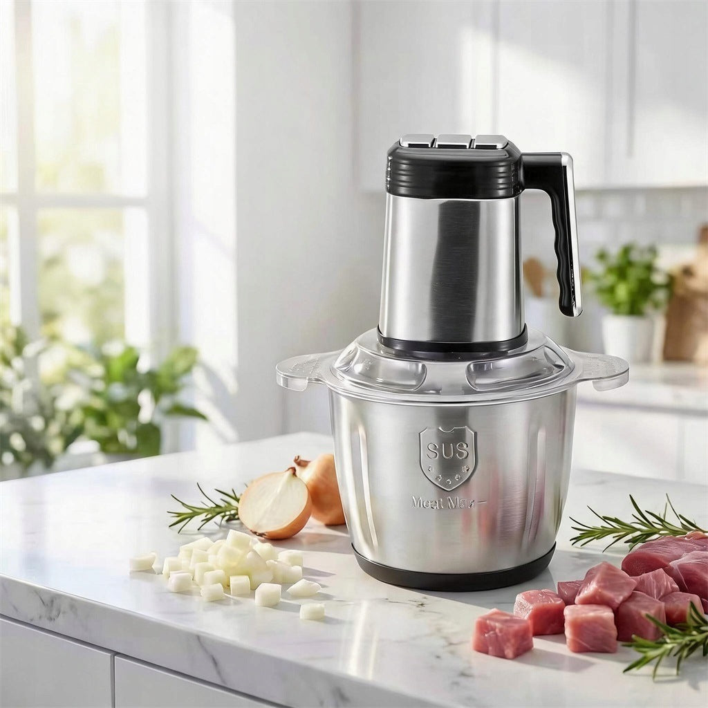 3L ELECTRIC MEAT CHOPPER WITH THREE SPEEDS AND PROTECTION Brand no brand