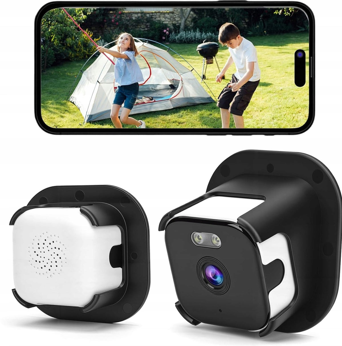 3MP 2K WIDE ANGLE WINDOW CAMERA 108 DEGREE WIFII MOTION DETECTION