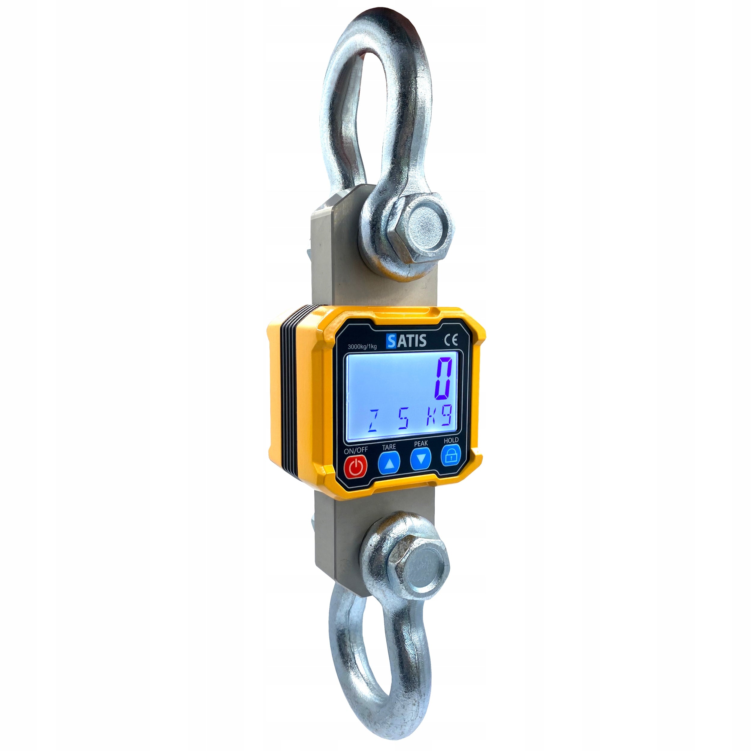 3T 3000KG ELECTRONIC HOOK SCALE BATTERY OPERATED + INDUSTRIAL REMOTE CONTROL Packaging status original