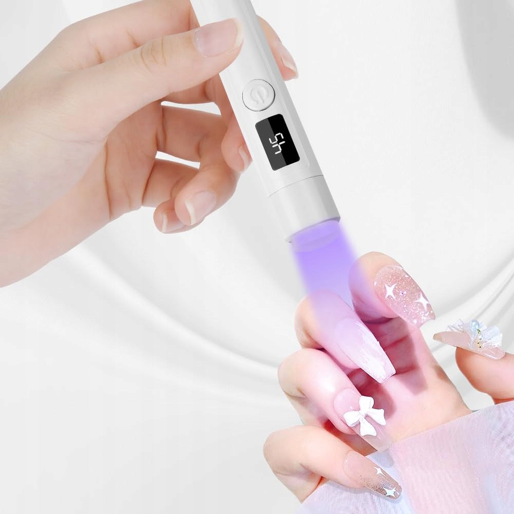 3W Mini LED + UV Nail Lamp for Gel Curing (with Stand) Packaging status original