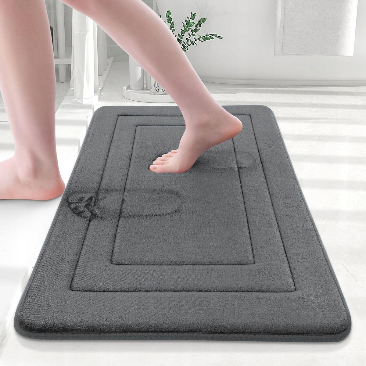 3X BATHROOM RUG SET 3 PIECE RUGS SOFT ABSORBENT LARGE Manufacturer code REOPPQSS