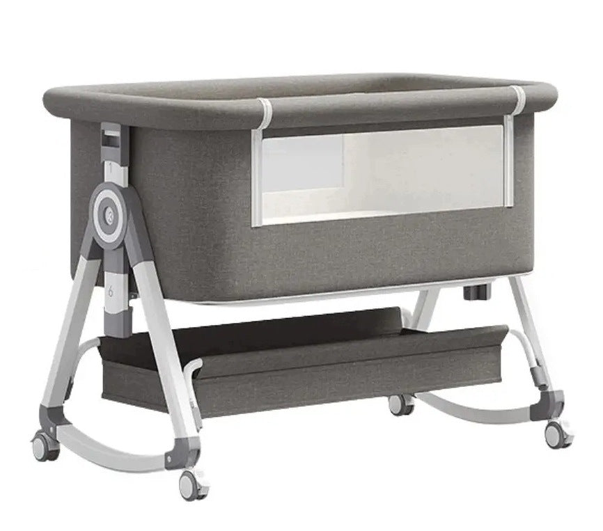 3in1 Baby Crib with Cradle Function and Mosquito Net Packaging status original