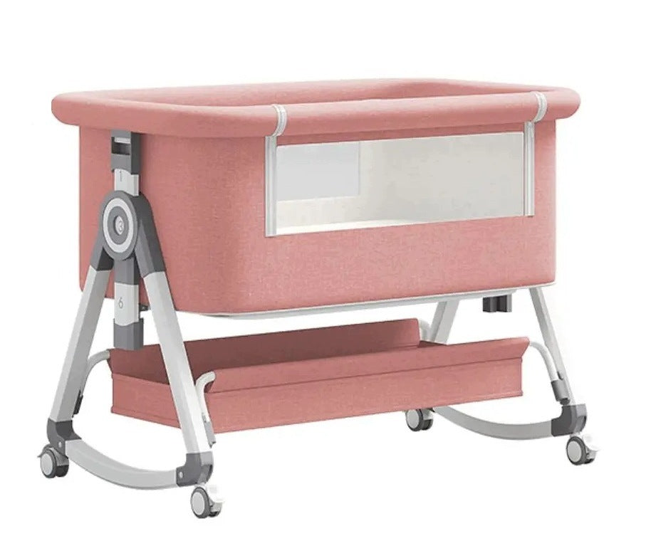 3in1 Baby Crib with Cradle Function and Mosquito Net