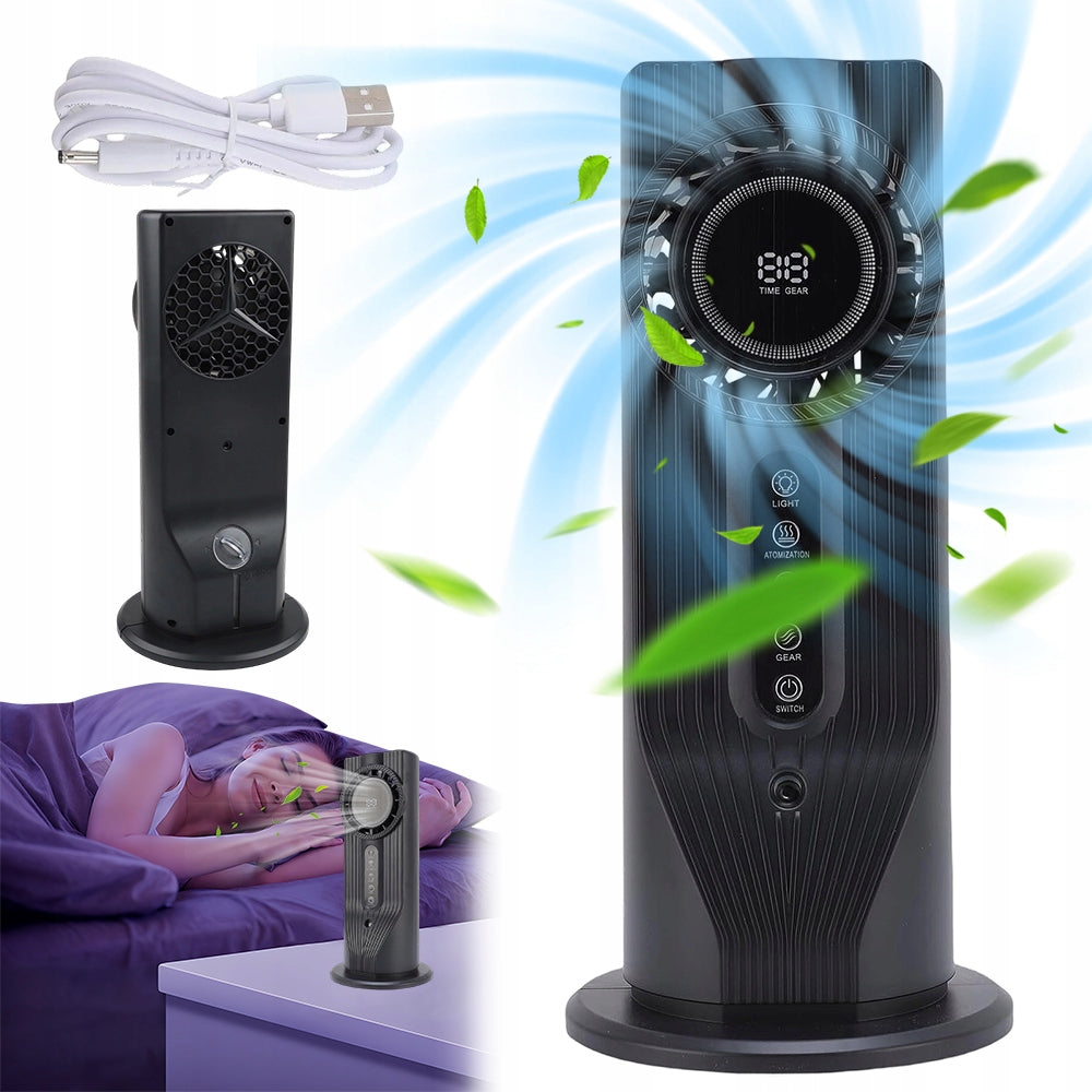 3in1 Fan Column Air Conditioner With Air Humidifier Timer 1-6h Bedee