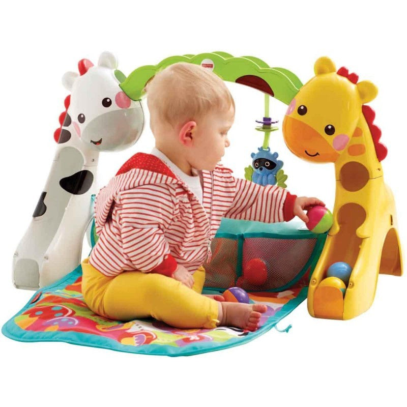 3in1 Gymnastic Educational Mat for Kids Giraffe CCB70 Fisher-Price Brand Fisher-Price