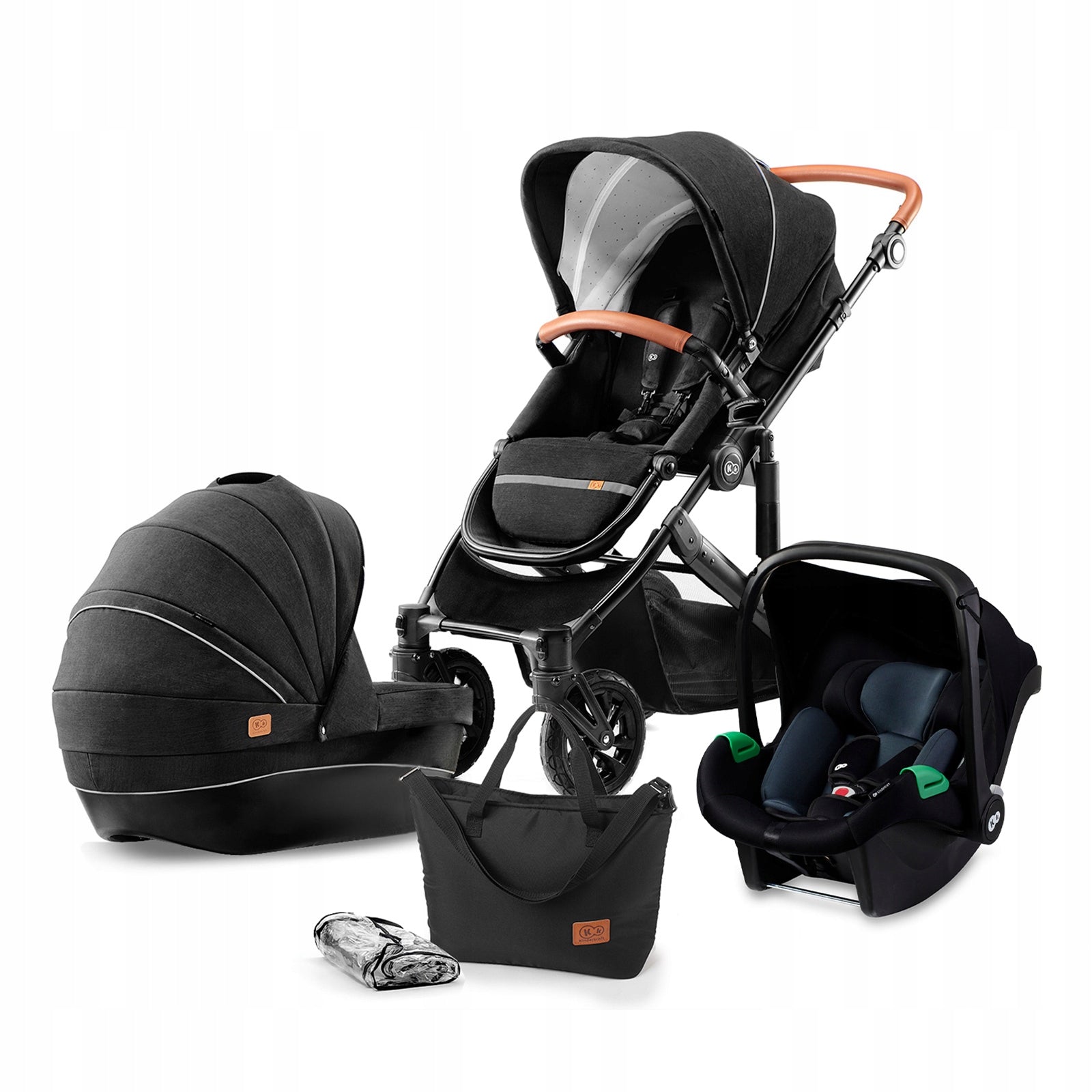 3in1 Kinderkraft PRIME Mink Pro Black