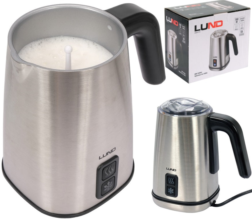 3in1 MILK FROTHER WITH MAGNETIC HEATER 500W