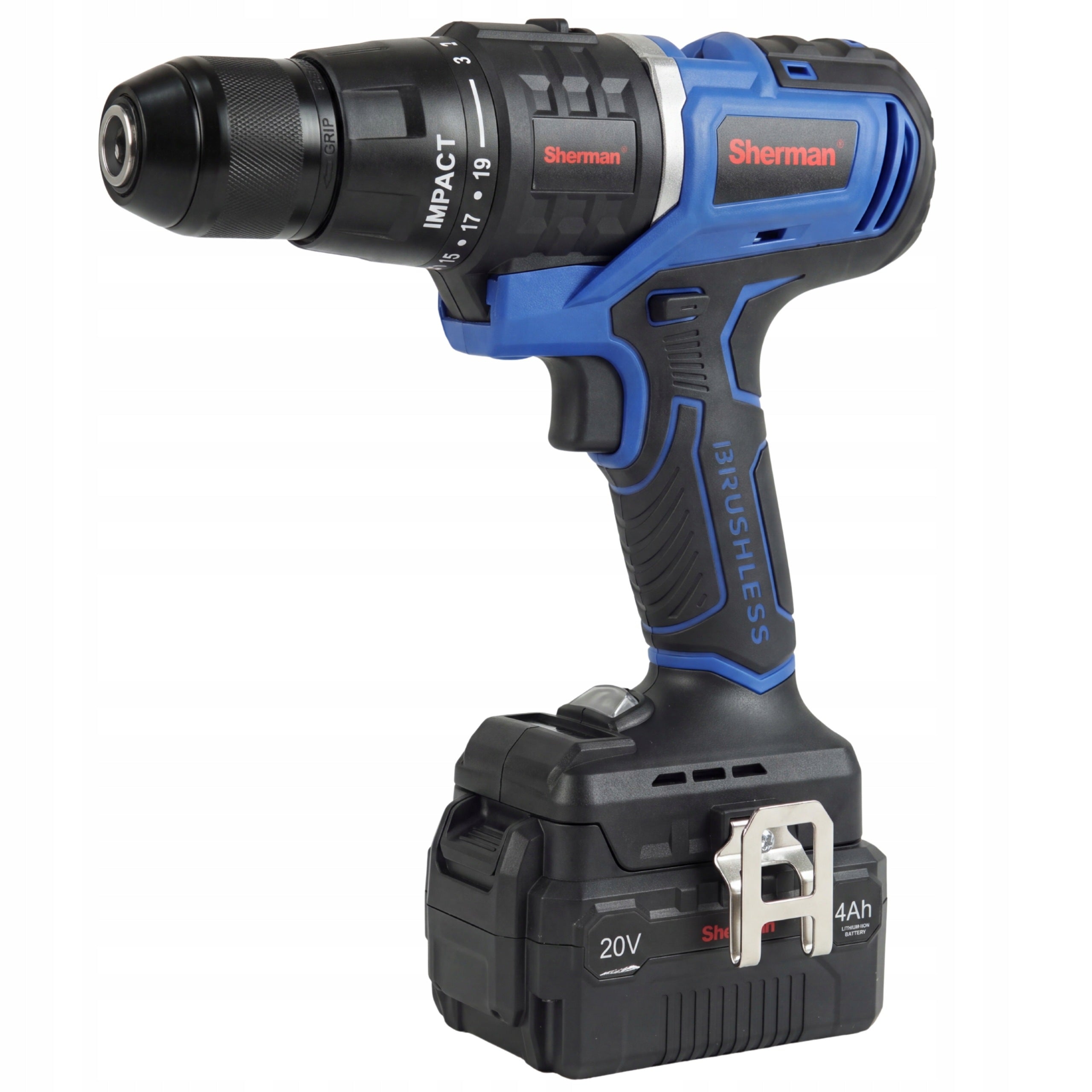3in1 MODULAR CORDLESS SCREWDRIVER + TWO BATTERIES + SUITCASE | Sherman Packaging status original