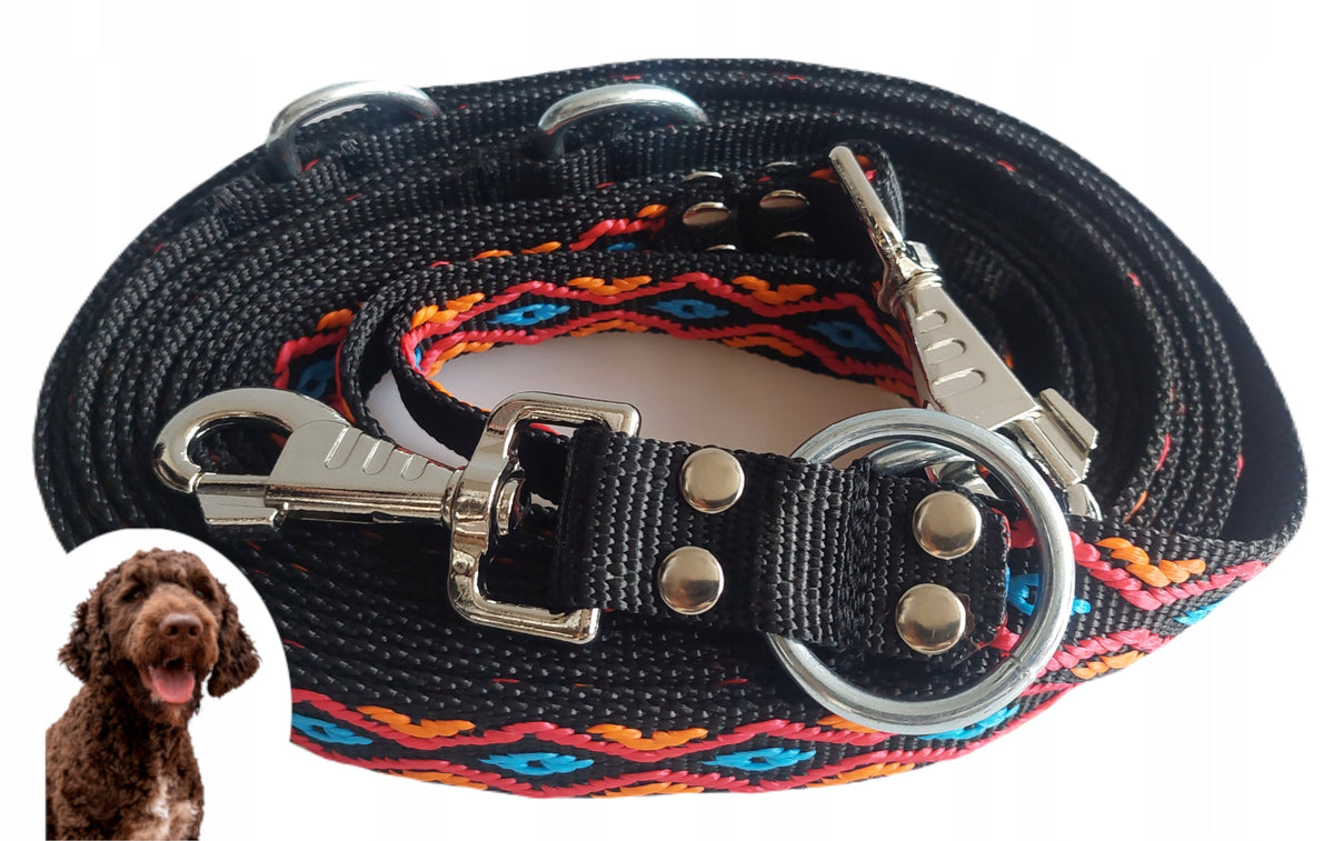 3m Lanyard with Thick Tape for Large Dog Adjustable Sunka Ultra