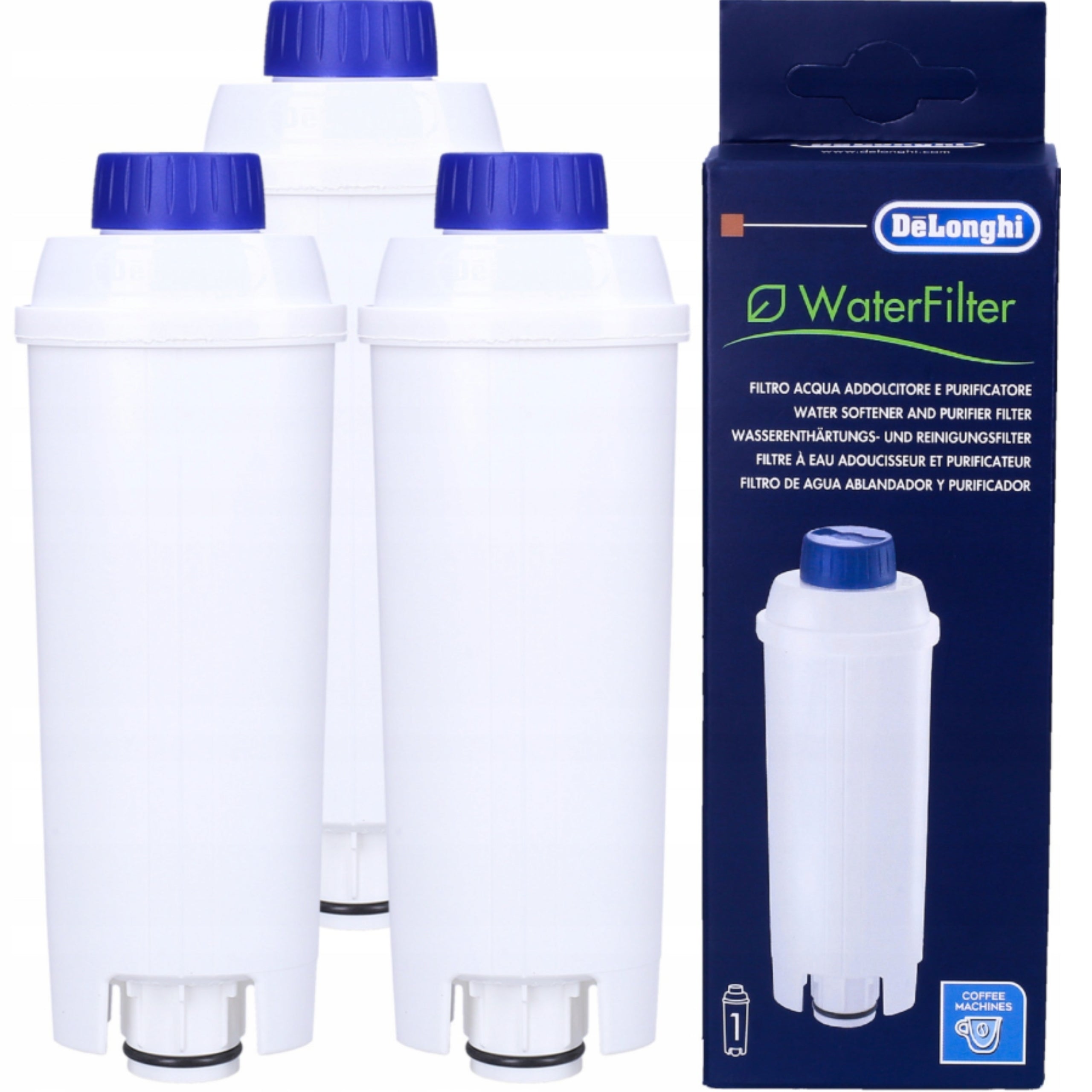 3x FILTER Filter cartridge De'Longhi SER3017 DLS C002 FOR WATER MACHINE
