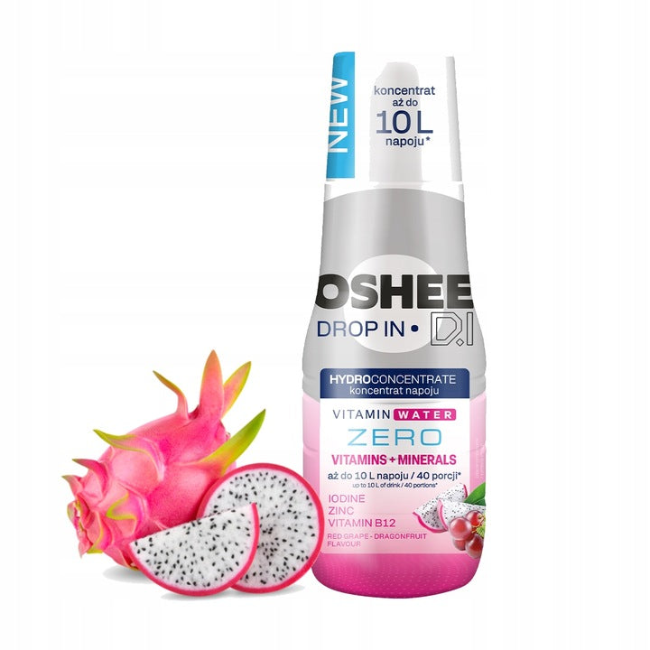 3x SYRUP CONCENTRATE JUICE OSHEE DROP IN minerals Vitamins SATURATOR SET Brand OSHEE DROP IN