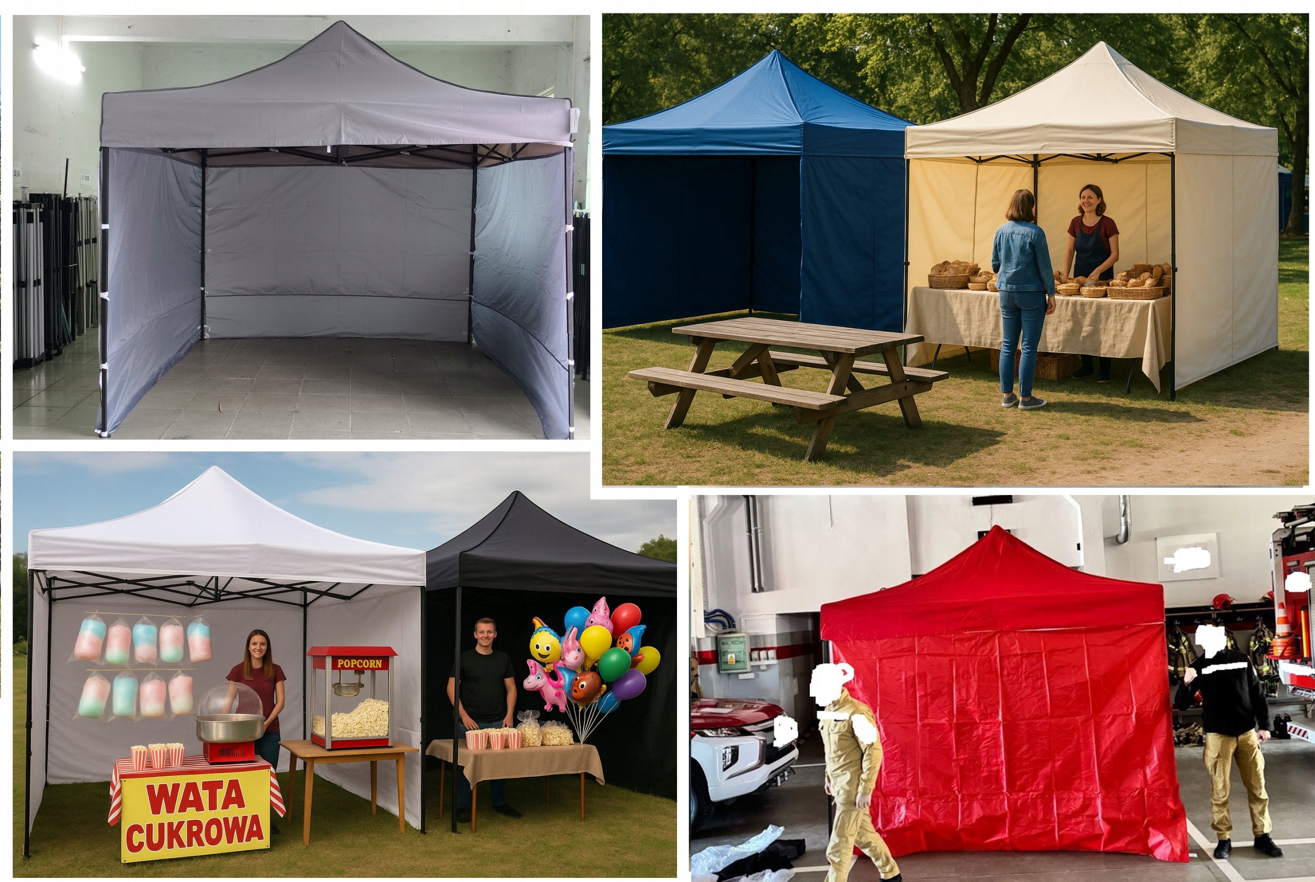 3x3 THICK ROOF PLATING FOR Garden PAVILION TRADE TENT Cover Type tent