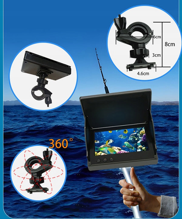 4.3" UNDERWATER FISHING CAMERA LCD MONITOR 1080P WITH 30m CABLE FISH DETECTOR Packaging status original