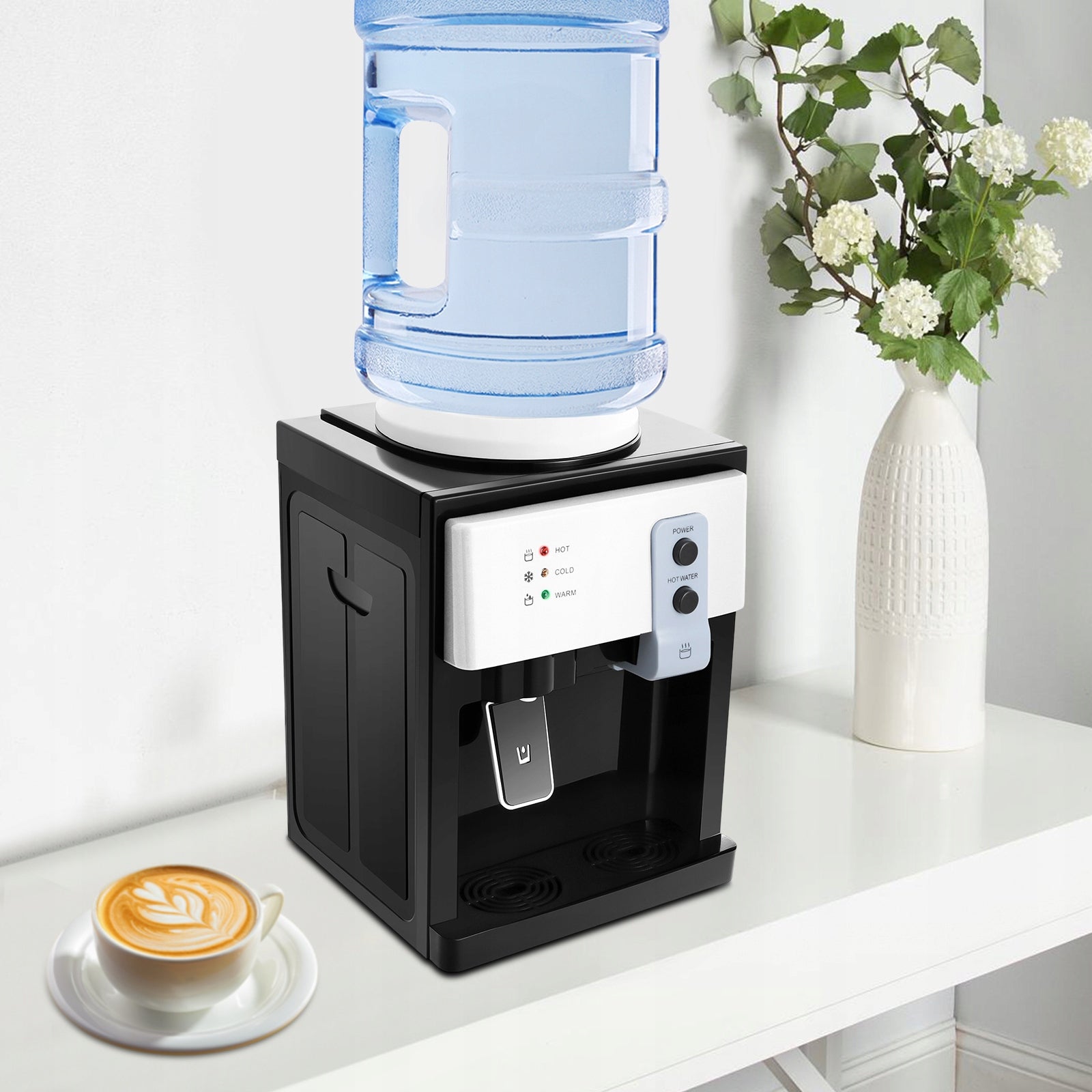 4.5-18.9L 500W WATER BOTTLE HOT/COLD WATER COOLER DISPENSER FREESTANDING Manufacturer code 35873