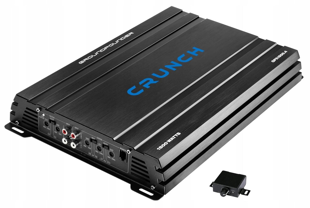 4-CHANNEL 4X110W RMS CRUNCH GPX1500.4 CAR AMPLIFIER Manufacturer code 806586210457