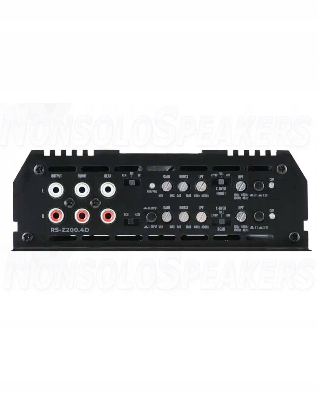 4-CHANNEL CAR AMPLIFIER 4x300W RMS REISS AUDIO RS-Z200.4 Packaging status original