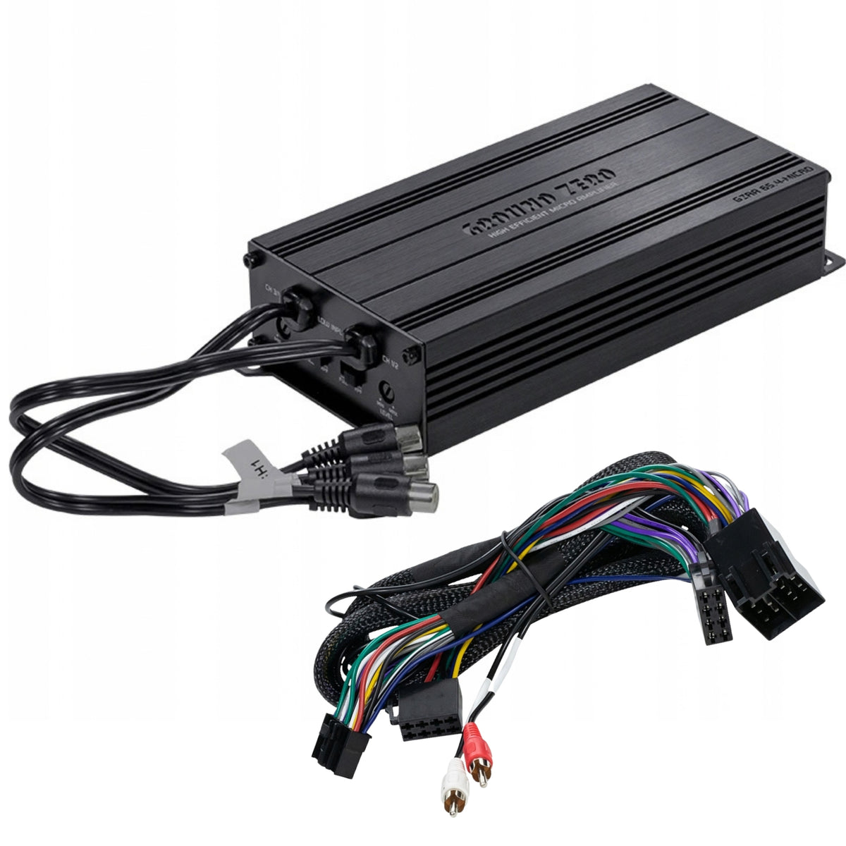 4-CHANNEL CAR AMPLIFIER GROUND ZERO GZRA 65.4-MICRO PLUG&PLAY