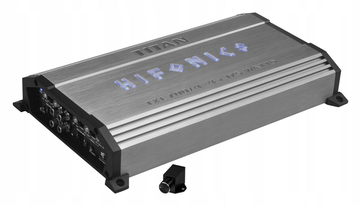 4-CHANNEL CAR AMPLIFIER HIFONICS TXE700/4 Packaging status original