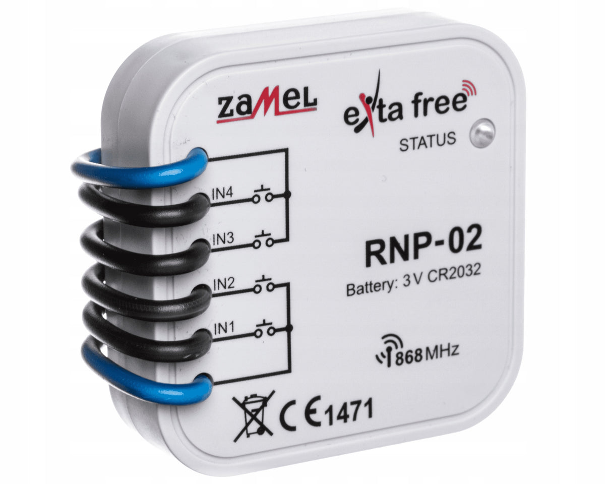 4-CHANNEL RADIO TRANSMITTER RNP-02 Brand Zamel