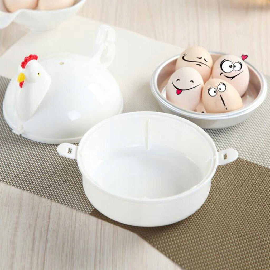 4 Egg Microwave er Cup Soft Hard Cooker Kitchen Appliance Packaging status original