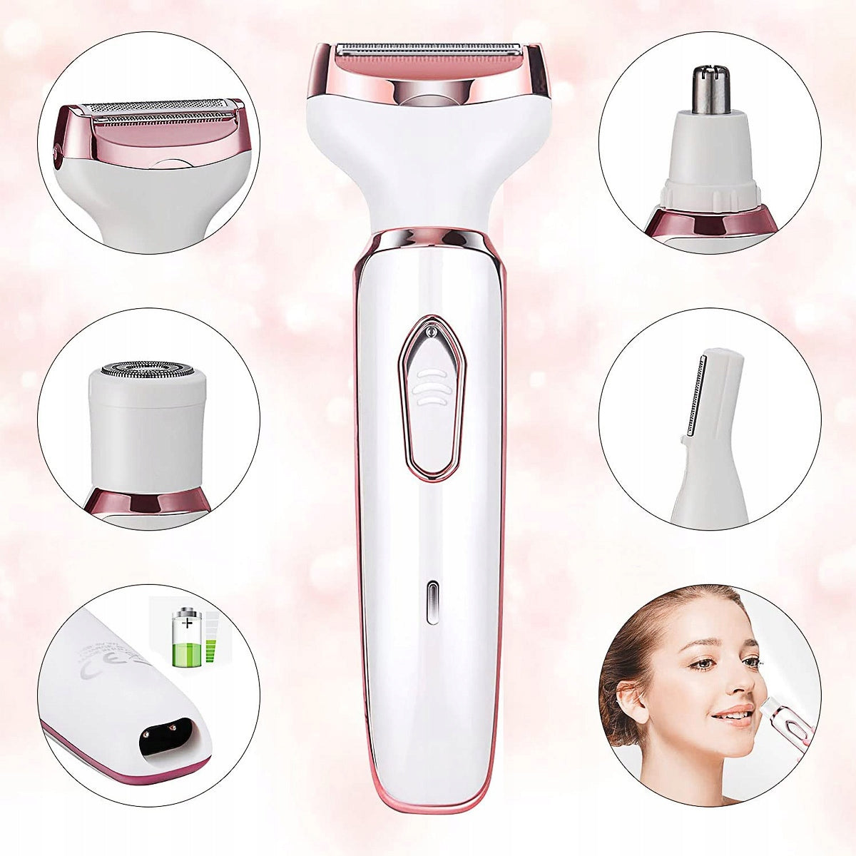 4 In 1 Woman Shaver Women's Shaving Machine for Women Body Epilator Medical device no