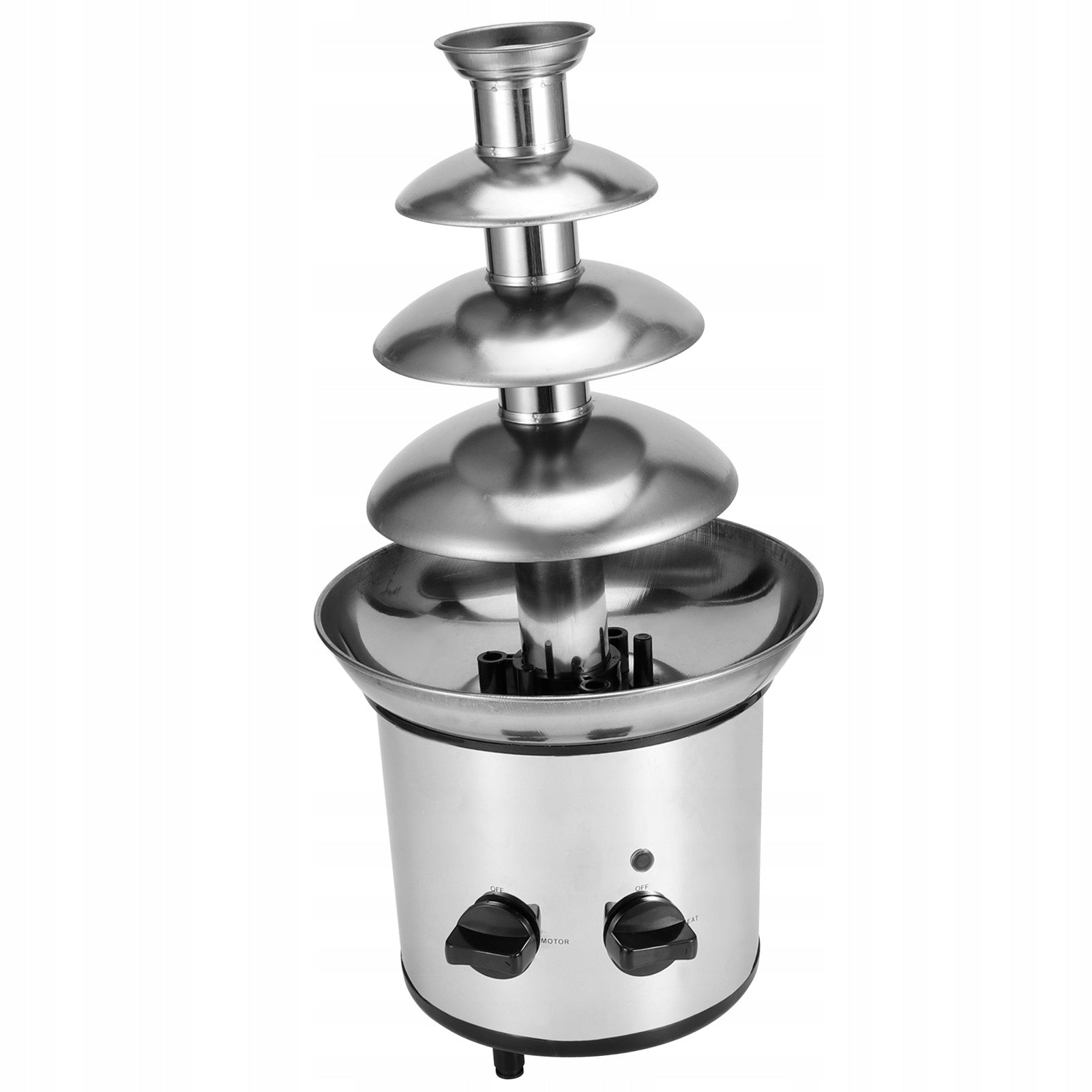 4-Layer Electric Stainless Steel Chocolate Fountain for TU Brand no brand