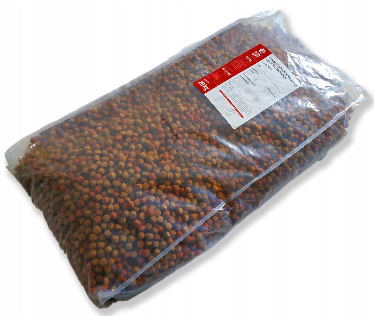 4 PAWS BASIC 20kg beef feed READ the listing description ONLY IN POST Brand Cztery Łapy