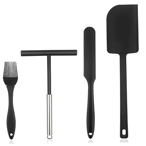 4 PCS PANCAKE SPLITTER Silicone Steel for Home Gift