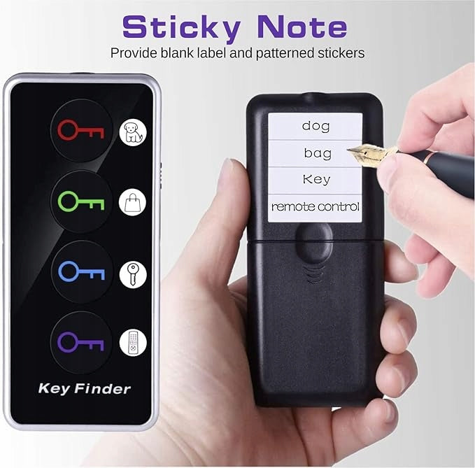 4 Pcs Key Finder Item Locator RF 80dB+ with 40m Range Manufacturer code B08R9PTZ5G