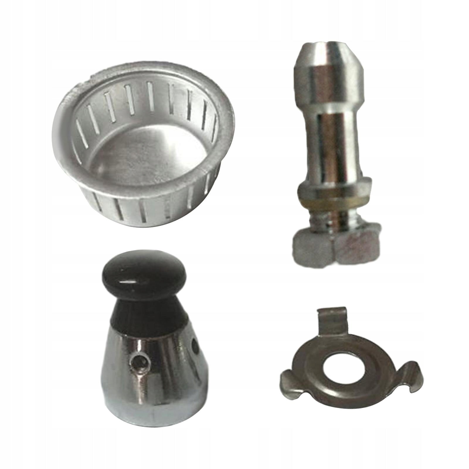 4 Pieces Exhaust Valve Accessories Alloy Home Pressure Cooker Relief Jigger Capacity 1 l