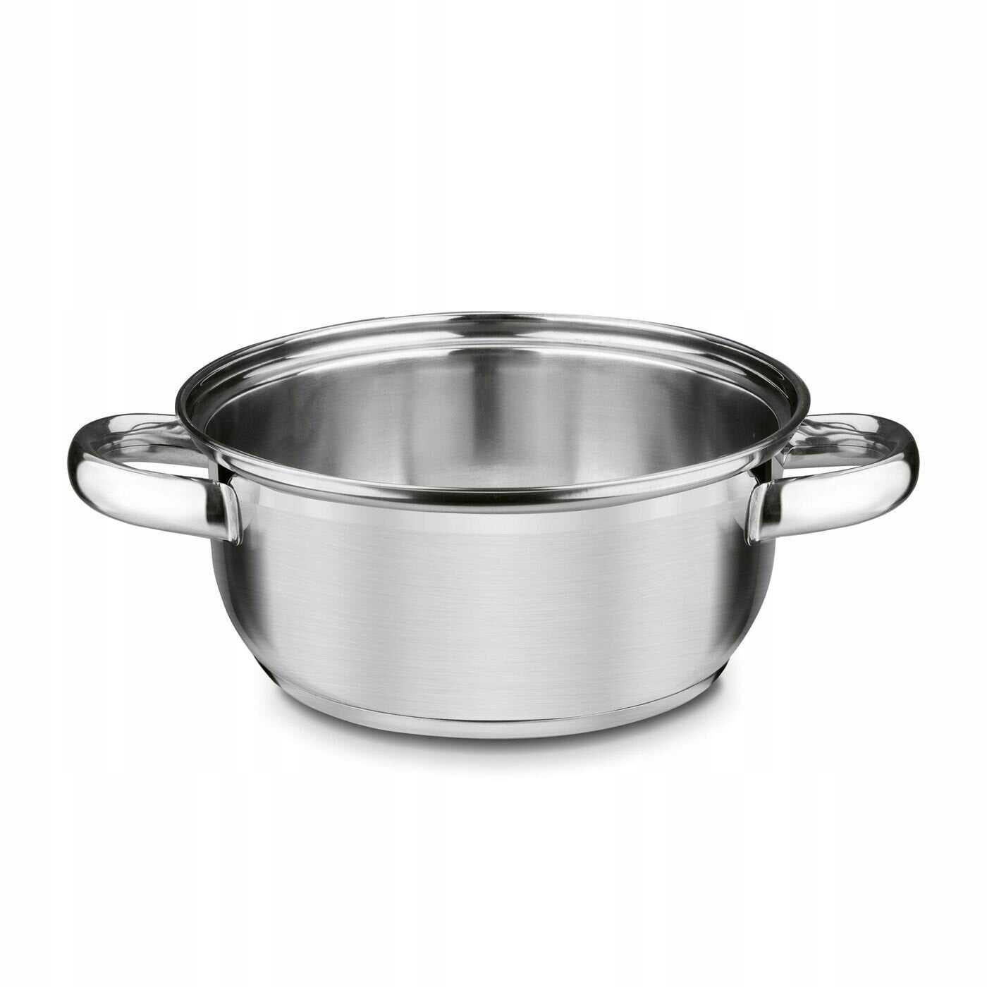 4 STEEL POTS for induction gas, stainless steel SET 8 EL Tadar Manufacturer code 5903313436236