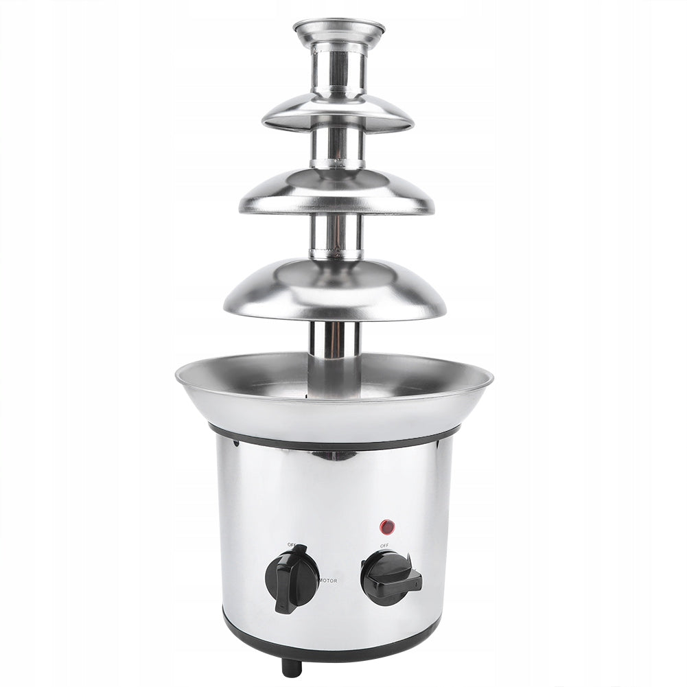 4-Tier Electric Chocolate Melting Fountain. Fondue Maker NA Brand no brand