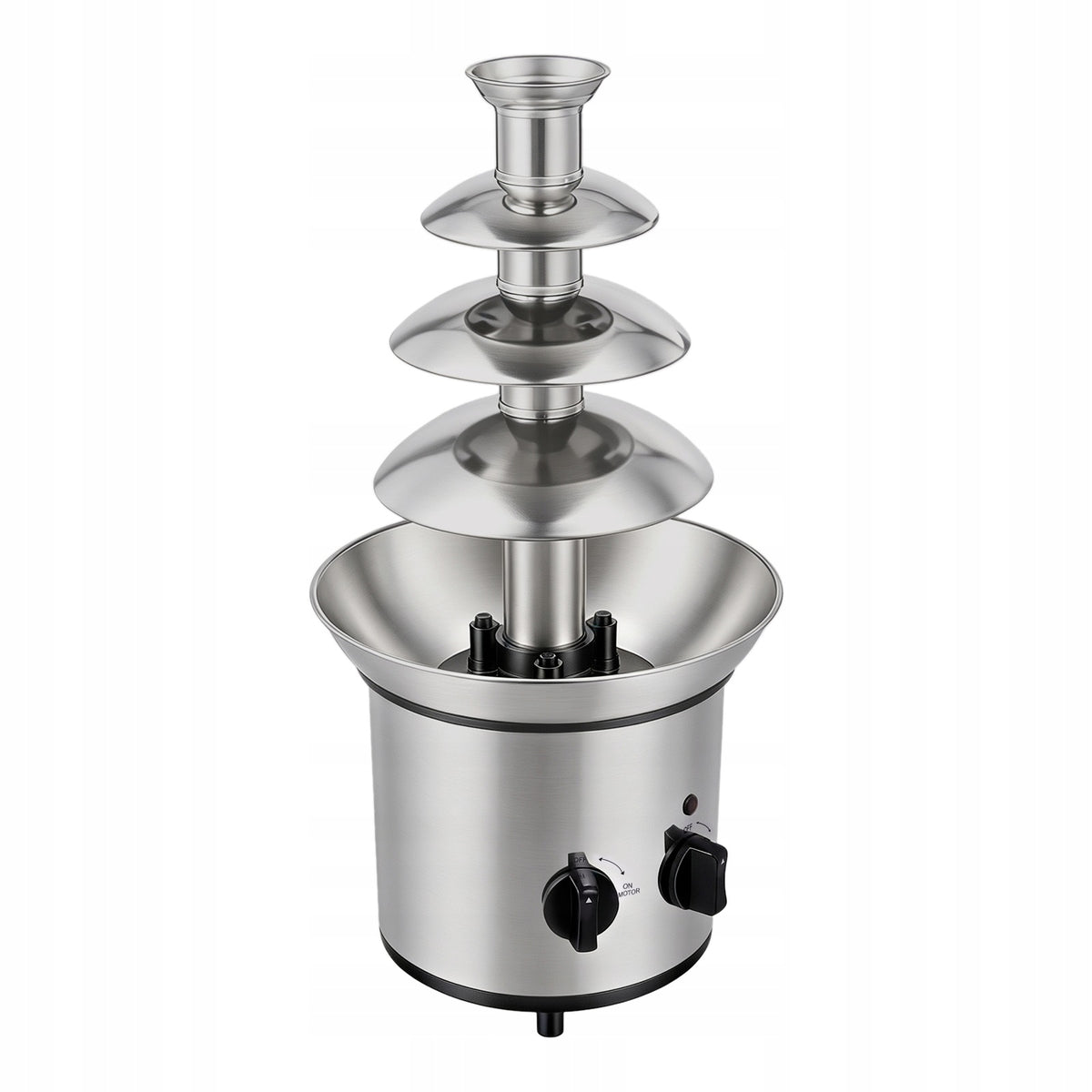 4-Tier Electric Chocolate Melting Fountain Machine 170W
