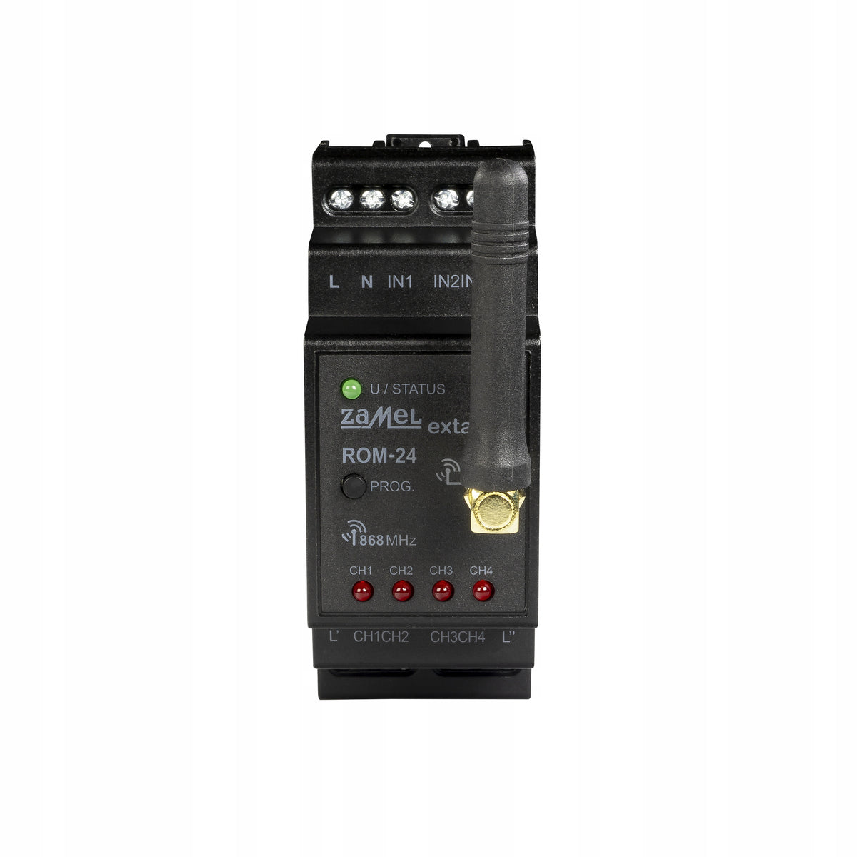 4-channel radio receiver ROM-24 Zamel Exta Life smart home Manufacturer code ROM-24
