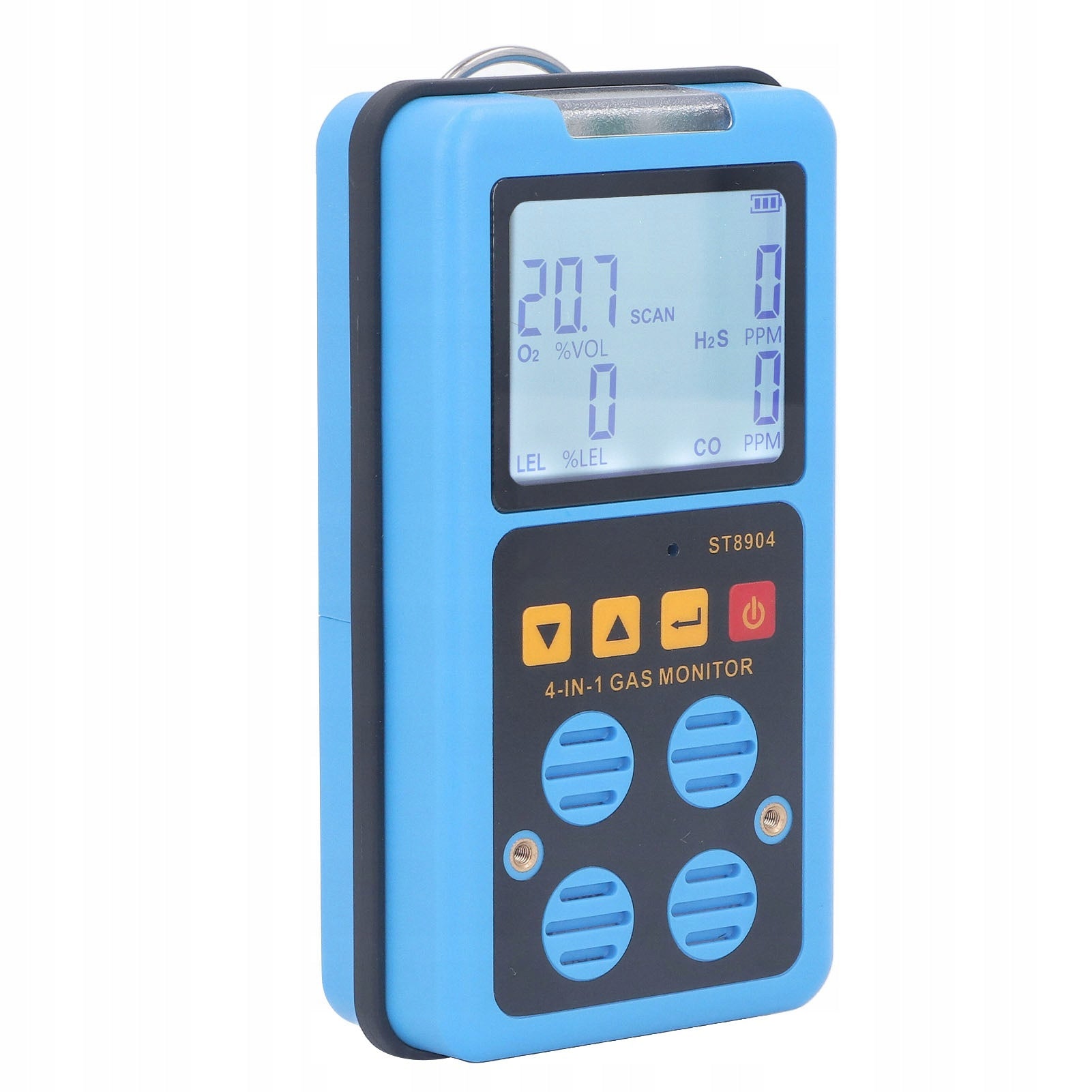 4 in 1 CO H2S O2 LEL Gas Monitor Accurate Measurement Brand no brand