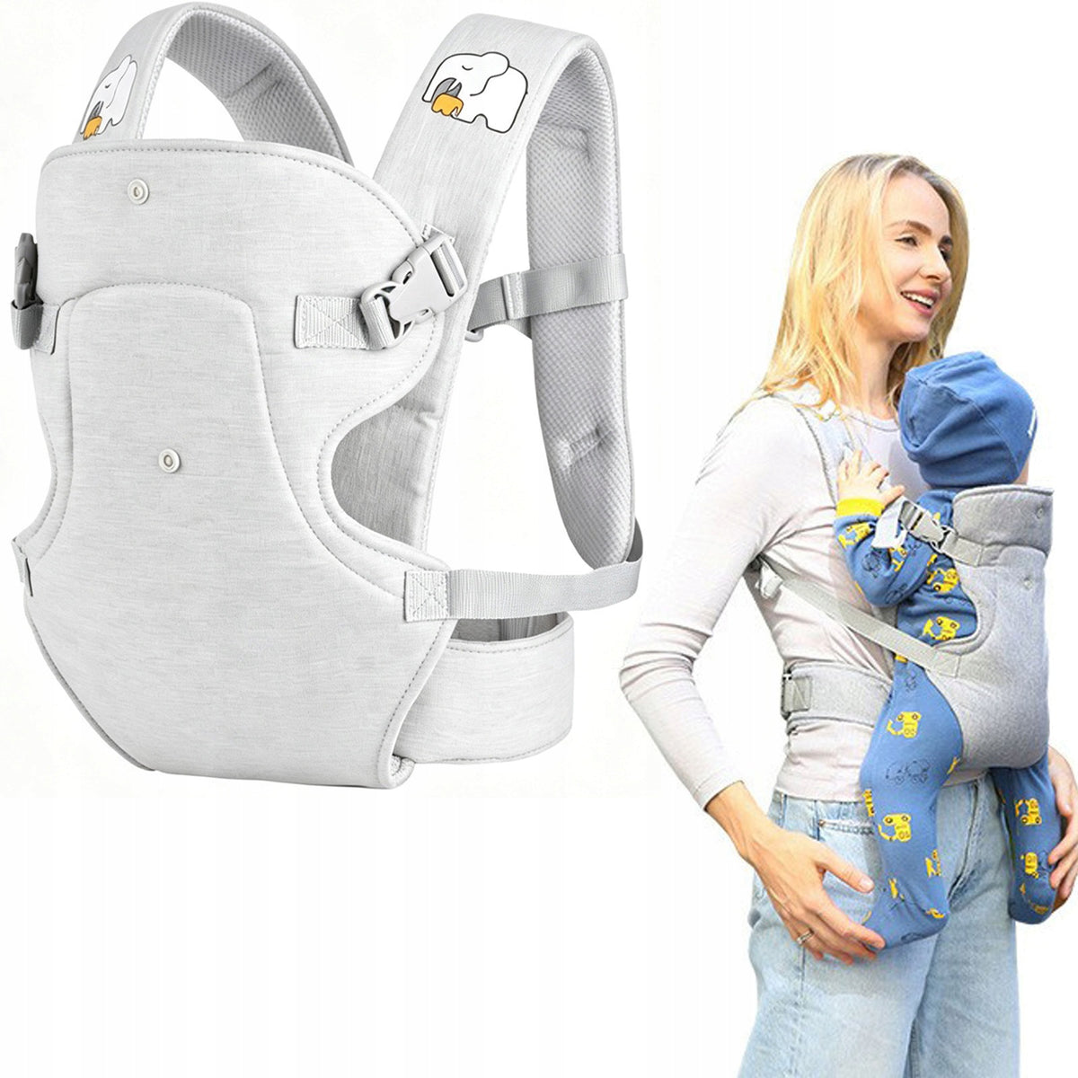 4-in-1 Ergonomic Hip and Back Carrier
