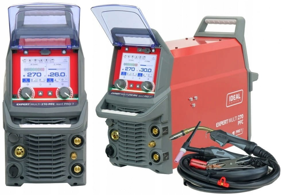 4-in-1 Welder EXPERT MULTI 270 PFC PULSE IDEAL MIG MAG TIG AC/DC MMA FLUX