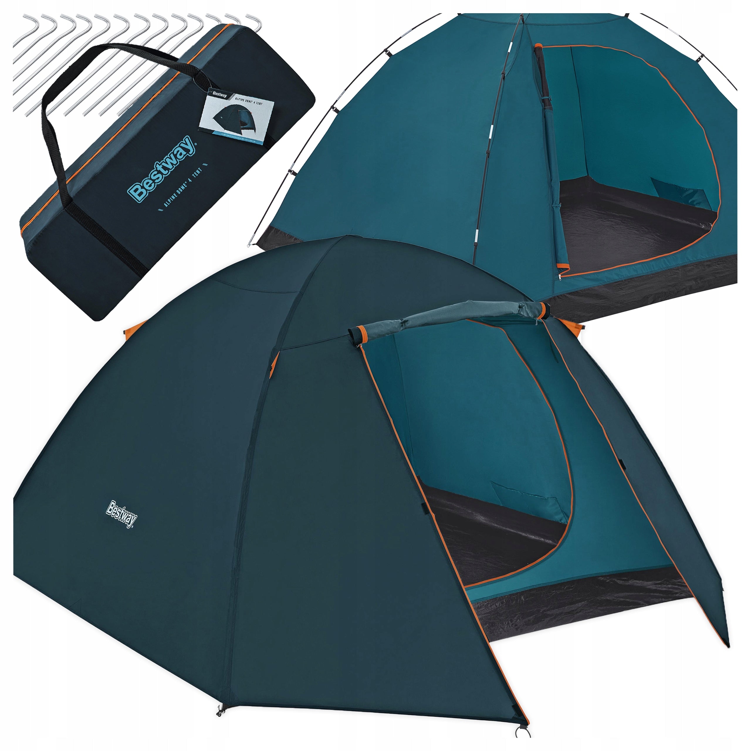 4 person tent 280x240 tourist with tropics and mosquito net Bestway 68141 Manufacturer code STR-68141/25