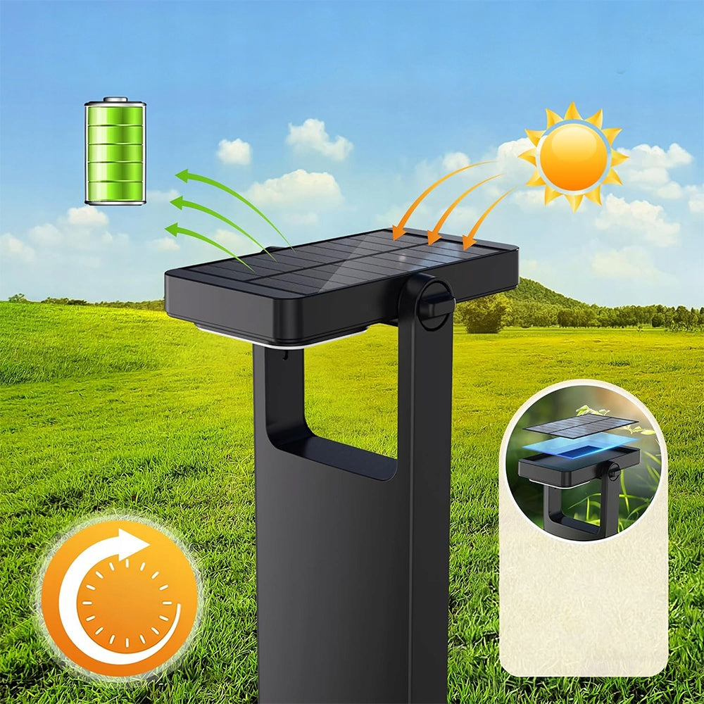 4 x Garden Lamp Standing Post 70cm Outdoor 3500K LED Warm White Product height 70 cm
