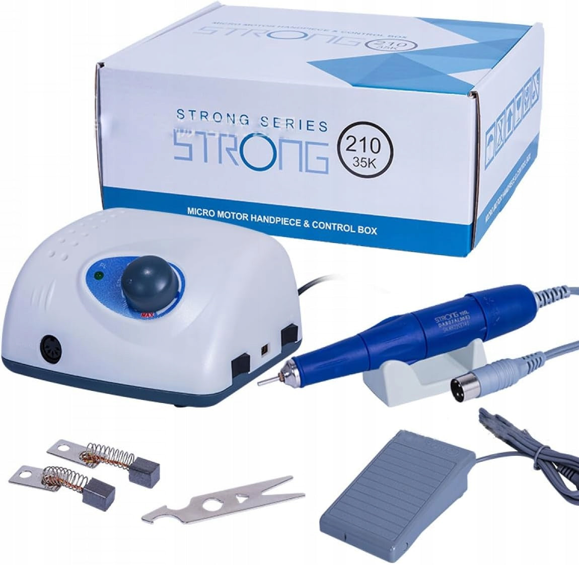 40000RPM Strong 210 105L 65W Nail Drill - Professional Electric Manicure Pedicure Filing Machine Brand no brand