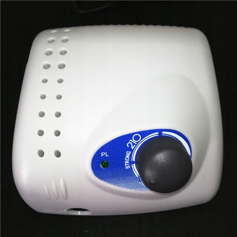 40000RPM Strong 210 105L 65W Nail Drill - Professional Electric Manicure Pedicure Filing Machine Color white