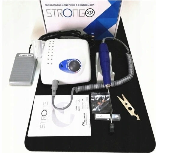 40000RPM Strong 210 105L 65W Nail Drill - Professional Electric Manicure Pedicure Filing Machine